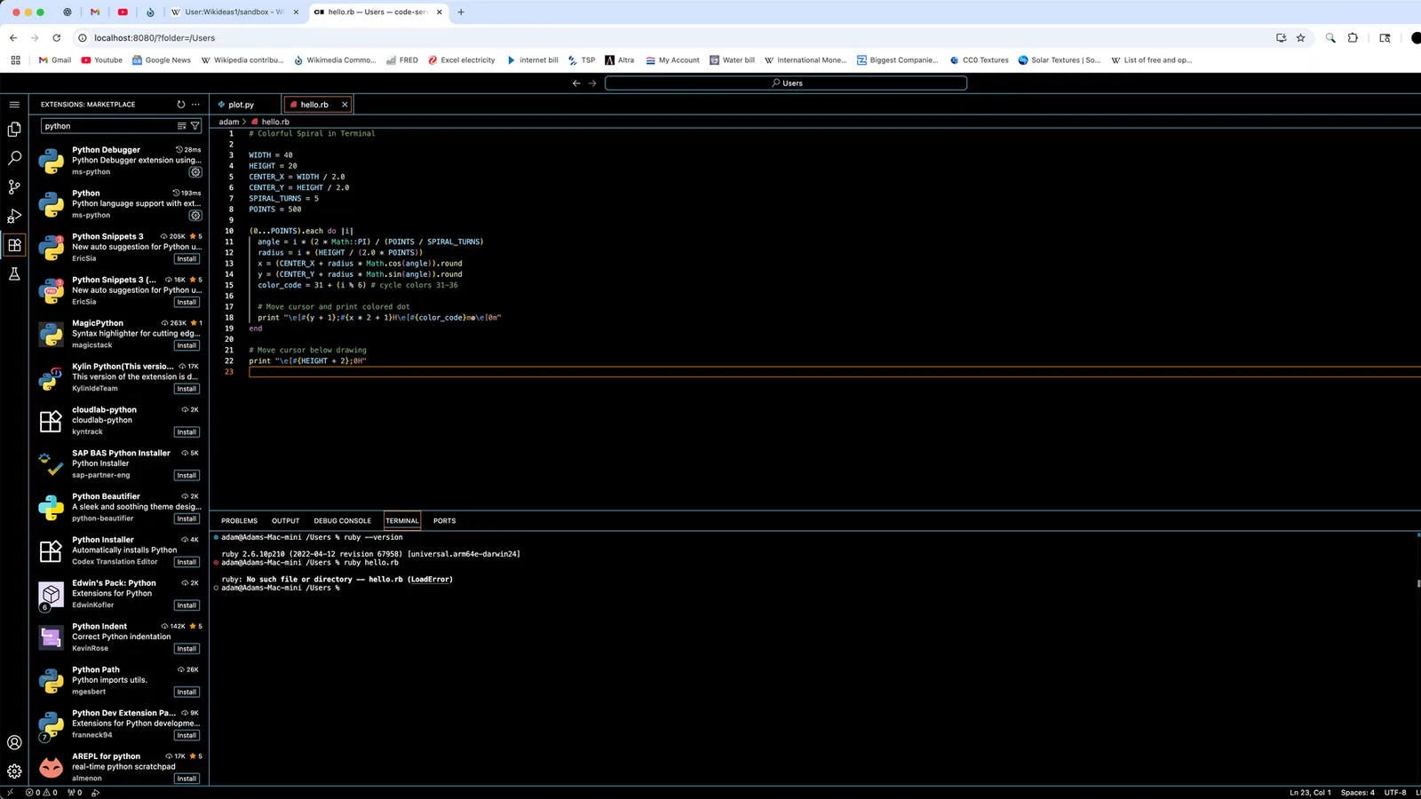 A developer building an Android XR app on a laptop with code on screen