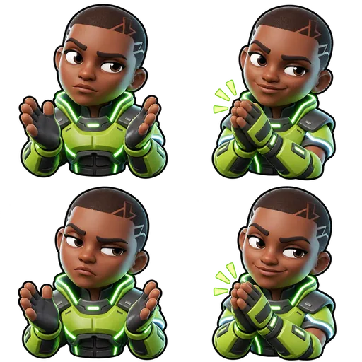 Golf Clap emote, performed by Anchor