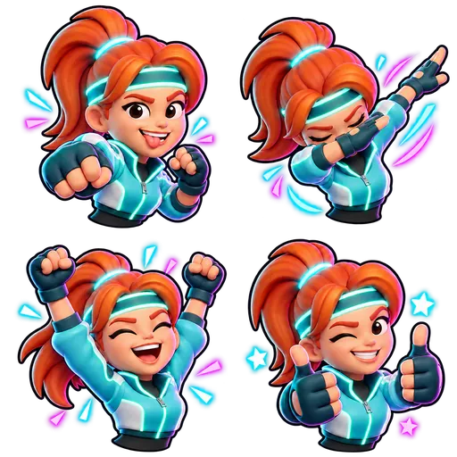 Victory Dab emote, performed by Dash